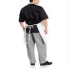 Chef Revival 601BAO-3 Poly Cotton Gourmet Professional Full Length Bib Apron with 3 Compartment Pocket, 30 by 28-Inch, White view 2