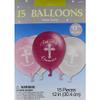 Amscan Assorted First Communion Latex Balloons | Pink, Silver - 12' | Pack of 15 view 2