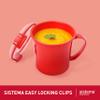 Sistema Microwave Soup Mug with Lid and Steam Release Vent view 2