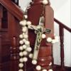 elegantmedical HANDMADE Large 20mm White howlite beads Home St.Benedict Wall Rosary Catholic cross/crucifix box GIFTS view 2
