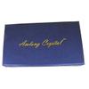 Amlong Crystal Small Clear Crystal Ball 60mm (2.3 inch) Diameter Including Golden Flower Stand and Gift Package view 2
