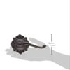 SCHLAGE F10 FLA 716 BRK Brookshire Collection Flair Passage Lever, Aged Bronze view 2