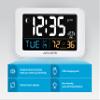 AcuRite Intelli-Time Digital Alarm Clock for Bedroom with USB Charger, Indoor Temperature and Humidity for Heavy Sleepers (13040CA) view 3