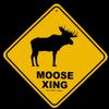 Treasure Gurus Moose Crossing Log Cabin Lodge Decor Alum Street Sign view 1