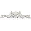 Design Toscano NG306790 Mermaid Pediment Overdoor Wall Decor Sculpture, 39 Inch, Polyresin, Ancient Ivory view 1