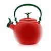 Whistling Tea Kettle for Stove Top Enamel on Steel Teakettle, Supreme Housewares Apple Design Teapot Water Kettle Cute Kitchen Accessories Teteras (1.6 Quart, Apple) view 1