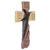 Dicksons God Grant Me The Serenity Prayer Slate 10 Inch Resin Hanging Wall Cross view 4