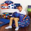 iscream Old School! Rubik's Cube Shaped 11" x 11" x 11" Accent Throw Pillow view 3