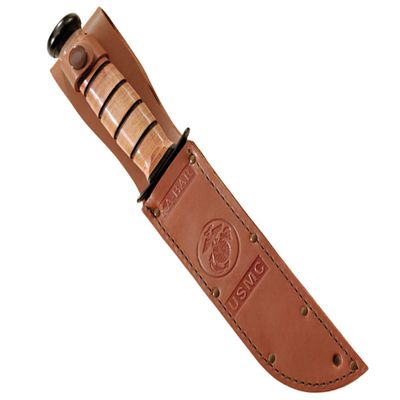 Ka-Bar Leather Sheath, 7-Inch, Brown
