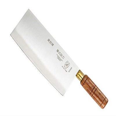 Mercer Culinary Chinese Chef's Knife, 8", Wooden Handle