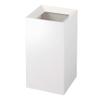 YAMAZAKI Home Veil Trash Can - Modern Open Top Garbage Waste Bin Basket with Handle - Abs Plastic - 2.5 Gallons, 10 Liters view 1
