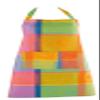Garnier Thiebaut Apron Mille Wax Crole view 1