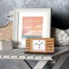 Bulova Usonian II Frank Lloyd Wright Mantel Clock view 2