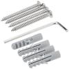 Grohe 40802001 Essentials Metal 7.28-in. Double Towel Rail, 26.182 x 4.725 x 2.363, Starlight Chrome view 3