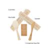 BambooMN Sushi Making Kit Rolling Mats, Rice Paddle, Spreader, Sauce Dish view 3