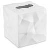 Essey White Wipy Tissue Box Cover ES05301 view 3