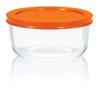 Pyrex Simply Store 18-Pc Glass Food Storage Containers Set, Round & Rectangle Glass Storage Containers with Lid, BPA-Free Lids, Non-Pourous Glass, Dishwasher, Microwave, Fridge and Freezer Safe view 4