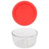 Pyrex Simply Store 8-Piece Glass Food Storage Set (4 vessels and 4 lids), standard packaging view 2
