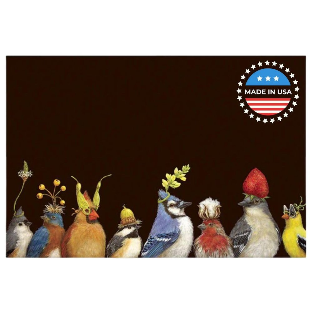 Kitchen Papers Backyard Party Paper Placemat Set/24 American Made