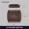 Circulon Symmetry Cake Pan, Chocolate view 2