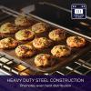 Circulon Nonstick Bakeware 12-Cup Muffin Tin, Brown, Steel view 4