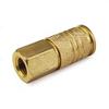 Primefit UC1414FB6-B10-P 1/4-Inch 6-Ball Brass Female Universal Coupler Contractor Pack, 10-Piece view 2