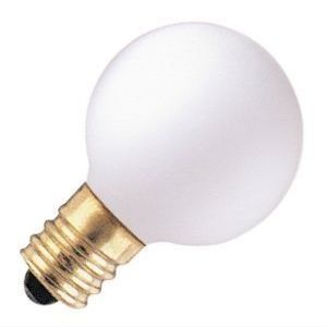 Bulbrite 300005 Globe Light Bulb Matte White