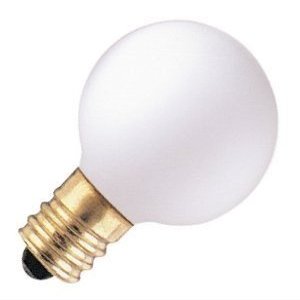 Bulbrite 300005 Globe Light Bulb Matte White