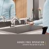 Rubbermaid Commercial Products OneShot Automatic Counter Deck Mount Touchless Foam Hand Soap Dispenser, Low Profile, for Restrooms in Restaurants/Hotels/Schools/Airports/Offices view 4