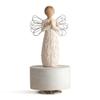 Willow Tree a Tree, a Prayer, Musical Plays Amazing Grace, Gift for Baptism, First Communion or Confirmation, an Expression of Comfort, Hope and Healing, Sculpted Hand-Painted Rotating Musical Figure view 1