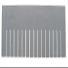 Quantum DS93080 7.5" Short Divider for Dividable Grid Tote Box DG93080 | Industrial, Commercial, Electronic, Health Care Industries | Injection Molded Polyethylene, 7.5"H x 15.62"L, Gray (Pack of 6) view 1
