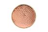 GoCraft Hammered Copper Coasters | Handmade Coasters with Padded Cork Protection for Drinks, Beverages & Wine/Bar Glasses (Set of 4) view 3