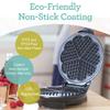 Euro Cuisine WM520 Heart Shaped Iron Waffle Maker - Eco-Friendly PTFE and PFOA Free Non Stick Plates, Perfect for V-Day & Special Occasions, 8-Inch view 2