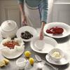 Portmeirion Sophie Conran White Mini Casserole Dish | Individual Casserole Baking Dish with Lid | Made from Fine Porcelain | Dishwasher and Microwave Safe view 2