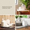 Umbra Casa Tissue Box Cover - Adorable House Shaped Square Tissue Box Holder for Bathroom, Bedroom or Office, White view 4