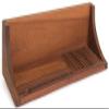 AquaTeak The Original Moa Straight Teak Shower Shelf view 1