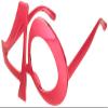 40 Metallic Fanci-Frames (asstd blue, purple, red) Party Accessory  (1 count) (1/Pkg) view 1