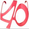 40 Metallic Fanci-Frames (asstd blue, purple, red) Party Accessory  (1 count) (1/Pkg) view 2