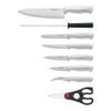 Farberware FPP12P 12-Piece High-Carbon Stamped Stainless Steel Knife Block Set, Black Block view 2