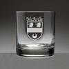 McArdle Irish Coat of Arms Tumbler Glasses - Set of 4 (Sand Etched) view 1