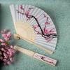 FASHIONCRAFT 6207 Delicate Cherry Blossom Design Folding Fan Favors, 1 Piece view 2