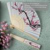 FASHIONCRAFT 6207 Delicate Cherry Blossom Design Folding Fan Favors, 1 Piece view 3