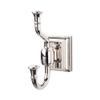 Top Knobs STK2-PN Stratton Bath Double Hook Polished Nickel view 2