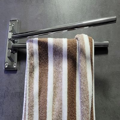 Haceka Towel Rail Standard swiveling, Metal, Silver, 30 x 10 x 10 cm