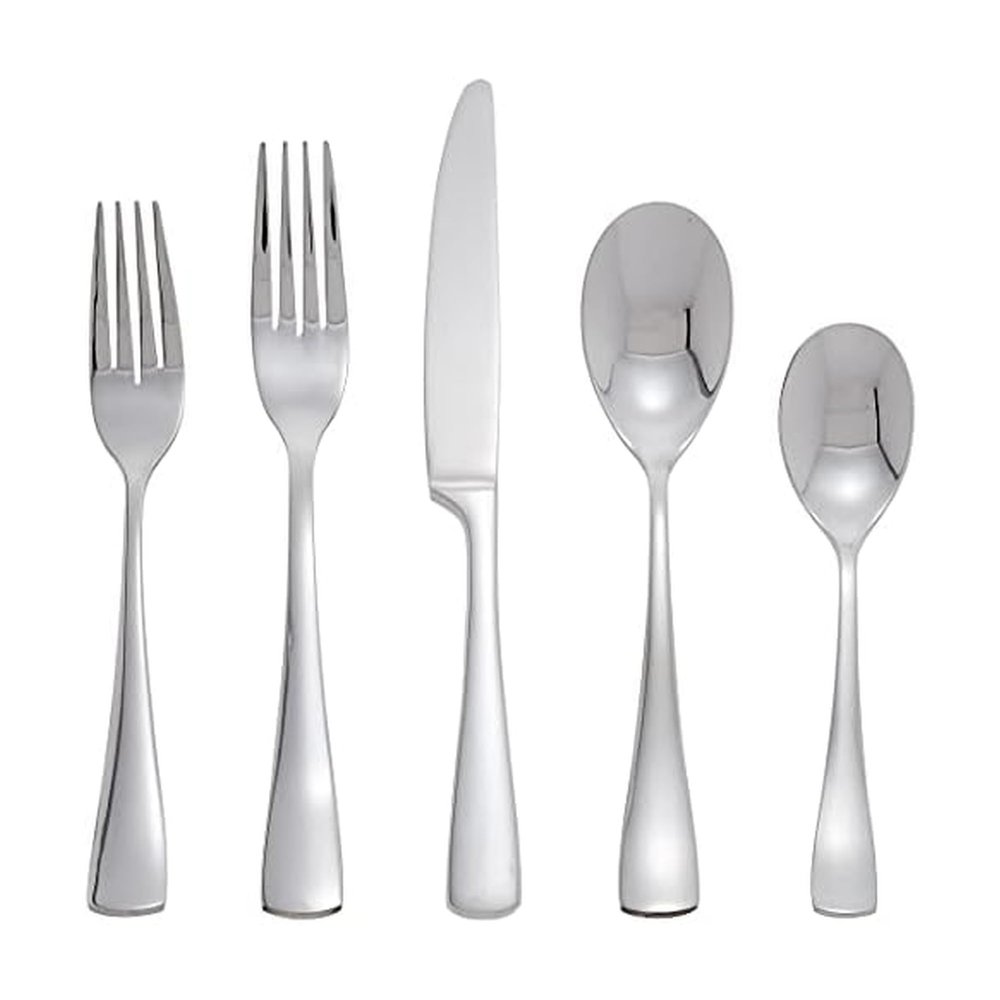 Mikasa 5084413 Serena 20-Piece Stainless Steel Flatware Set, Service for 4