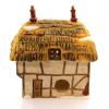 Department 56 House DICKENS' COTTAGES Porcelain Christmas Village 65188 Thatched view 3