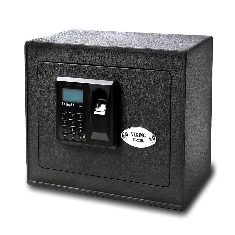 Viking Security Safe VS-20BLX Heavy Duty Mini Biometric Fingerprint