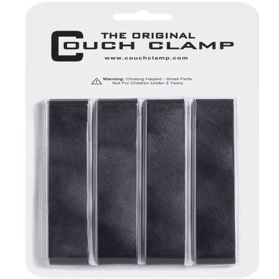 Couch Clamp Sectional Connectors (4 Pack)  Keep Cushions from Sliding, Easy Install Straps, Universal Fit for Modular Couches  Prevent Floor Scratches