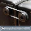 Couch Clamp Sectional Connectors (4 Pack)  Keep Cushions from Sliding, Easy Install Straps, Universal Fit for Modular Couches  Prevent Floor Scratches view 3
