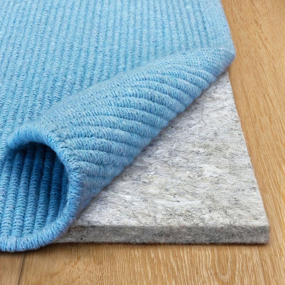 RUGPADUSA - Basics - 5'x8' - 1/2" Thick - 100% Felt - Protective Cushioning Rug Pad - Safe for All Floors and Finishes Including Hardwoods